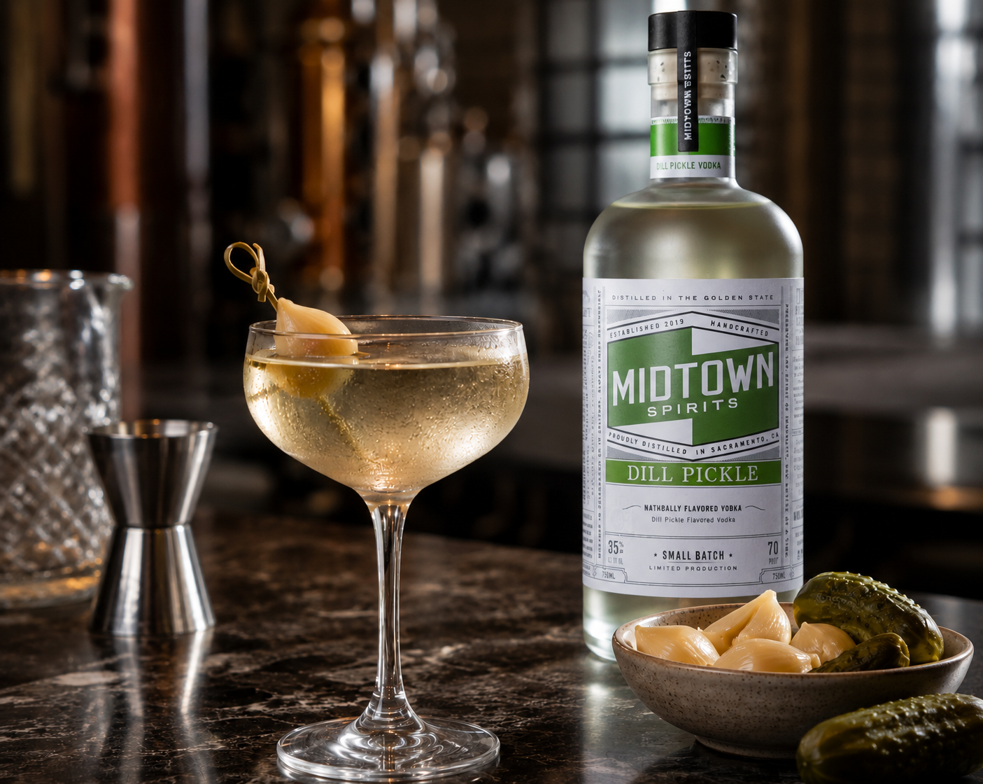Dill Pickle Vodka Recipes: 7 Ways to Use Midtown's Savory Spirit
