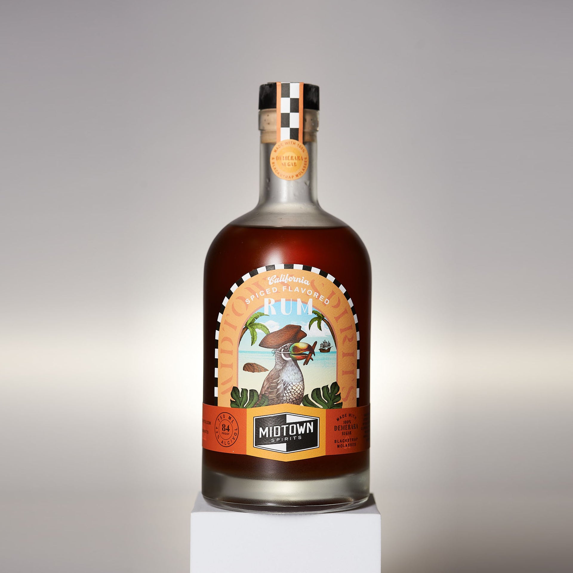 Spiced Rum · Craft Distilled — Midtown Spirits